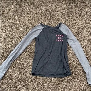 87 grey long sleeve t-shirt